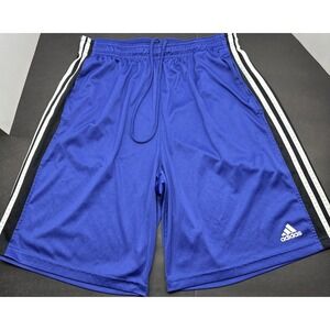 Adidas Shorts Men's M Blue Training 4K 4 KRFT SPR Sport 9" Athletic Training Gym